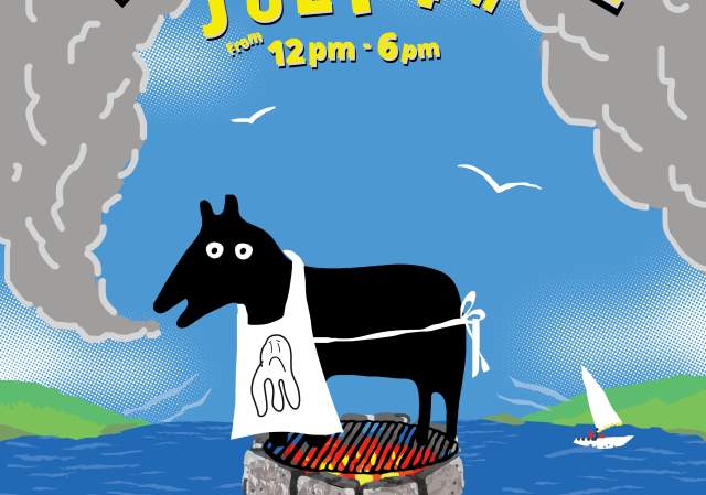July Fourth Barbecue at Oberlin and Gift Horse