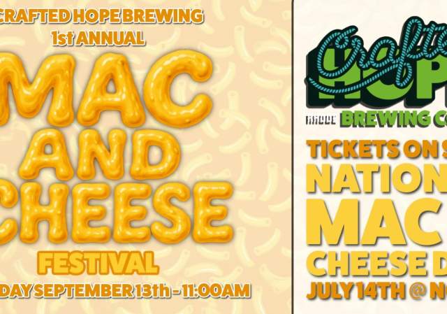 Crafted Hope Brewing's 1st Annual Mac & Cheese Festival