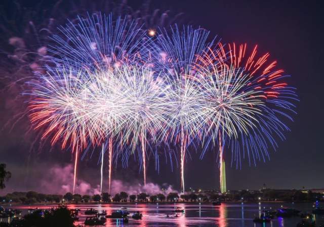 Fourth of July Fireworks Boat Rides