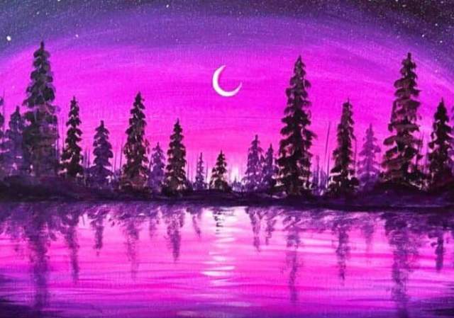Purple Haze - Painting Class
