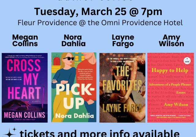 Booked Author Series with Megan Collins, Nora Dahlia Zelevansky, Layne Fargo & Amy Wilson