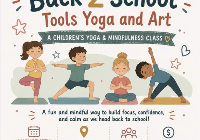 Back to School Kid’s Yoga & Art – 2 Mindful Girls