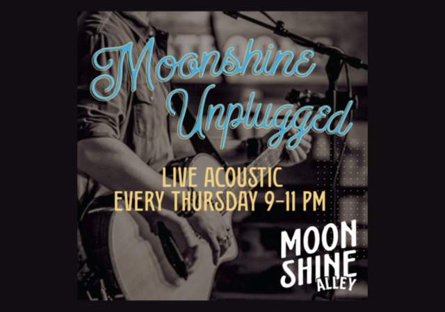 Acoustic Thursdays at Moonshine Alley!