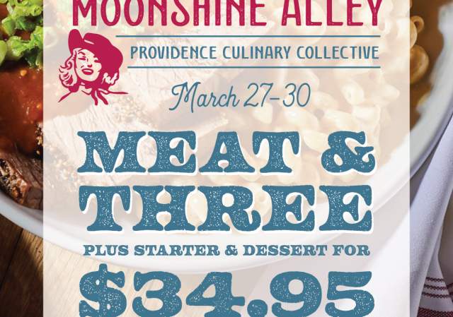 Meat & Three Menu Special!