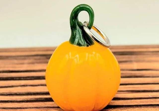 Flameworked Pendants-Fall Edition