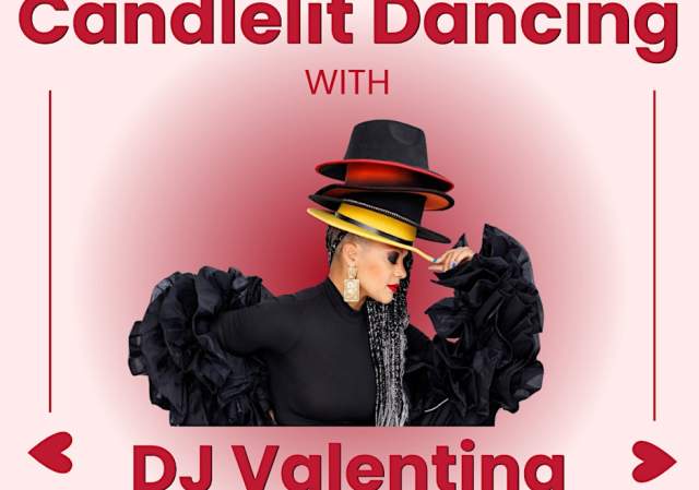 Valentine's Day Romantic Candlelit Dancing with DJ Valentina