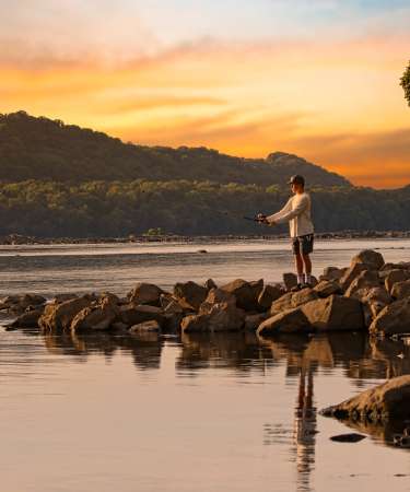 Fishing on the Susquehanna