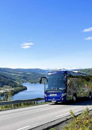 En flott dag og utsikt med JVB Turbuss