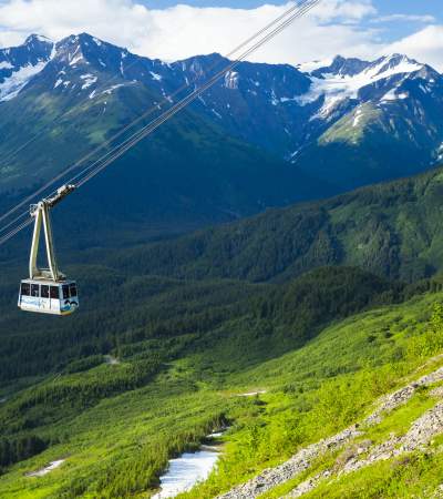 Alyeska Resort Tram and North Face hiking trail
