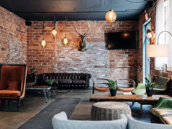 The lounge at the hound