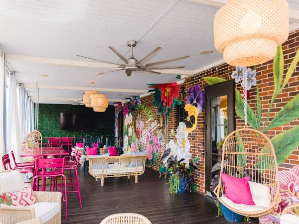 The front porch