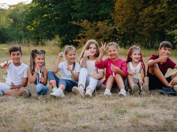 Children at camp