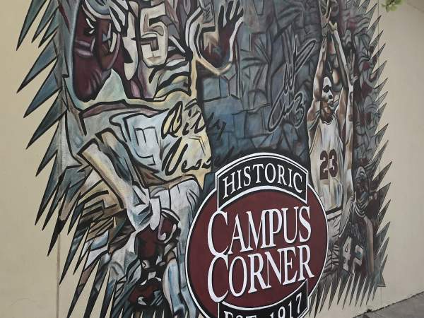 Campus Corner mural
