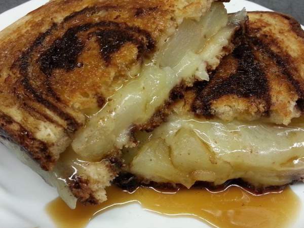 Maple Cheddar Grilled Cheese