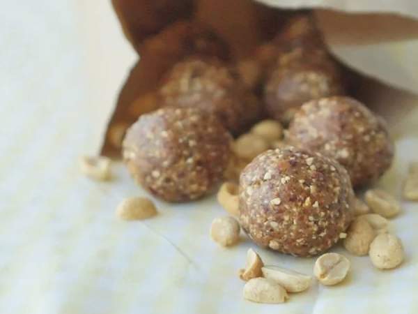 Peanut cherry balls