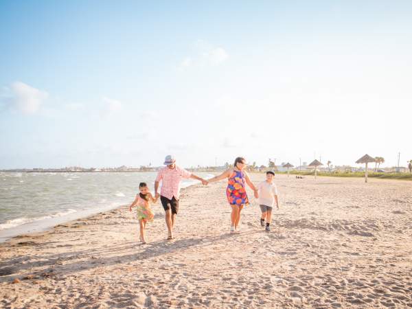 Family at the Beach