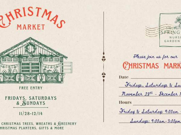 Spring Bluff Nursery - Christmas Market