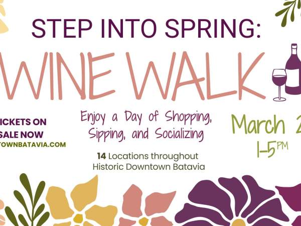 Step into Spring: Wine Walk