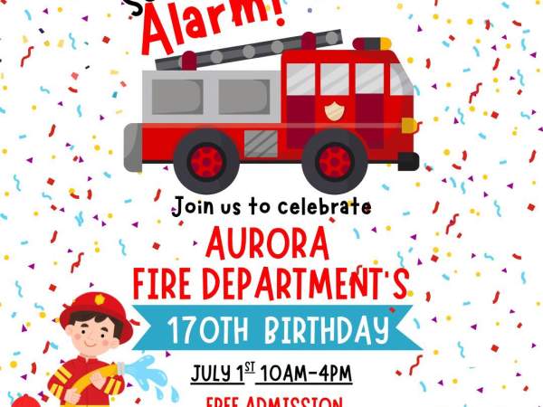 Aurora Fire Department's 170th Birthday