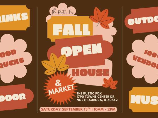 The Rustic Fox Fall Open House & Market
