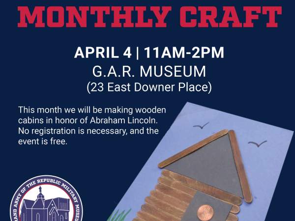 G.A.R. Military Museum Monthly Craft