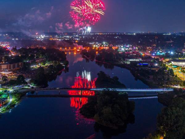 4th of July Fireworks in Aurora