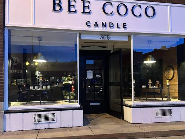 Bee Coco Candle