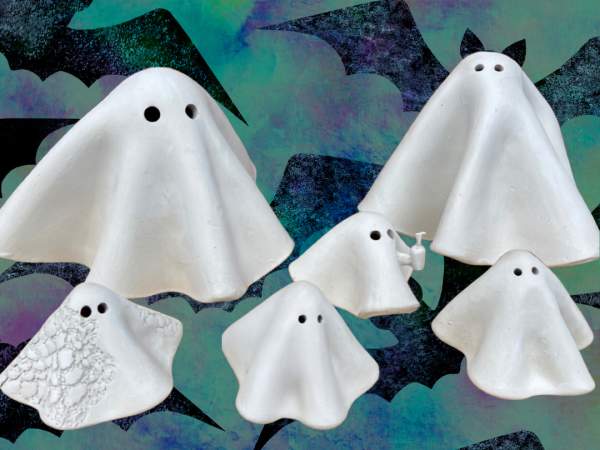 👻 CLAY GHOST WORKSHOP 🏺