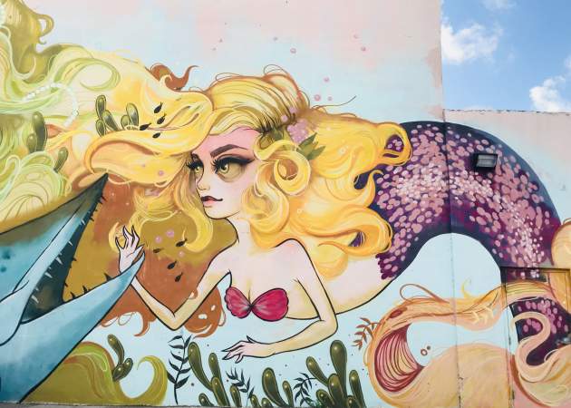 Downtown Hollywood Mural Project - Mermaid
