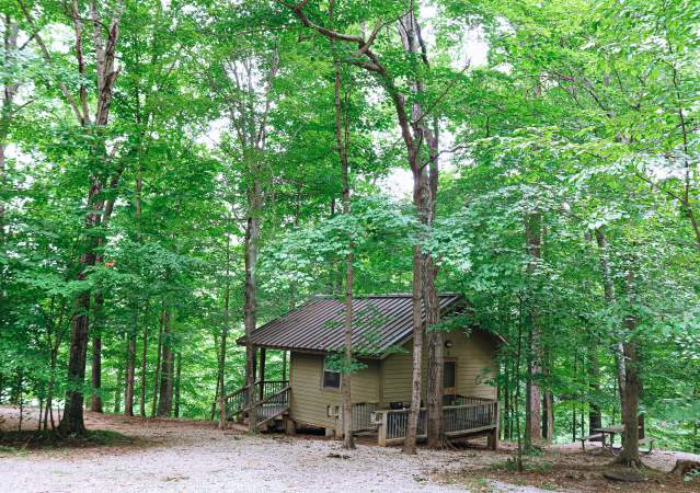 Cabin at Hardin Ridge Recreation Area