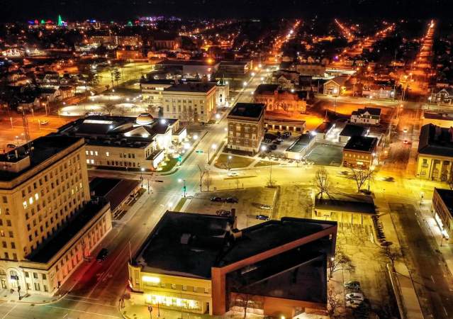 Beautiful Oshkosh City Shot