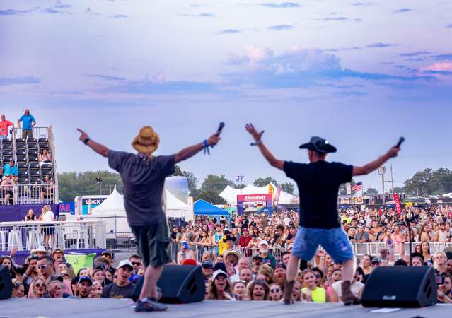 Pat at XRoads41 Music Festival in Oshkosh, Wisconsin