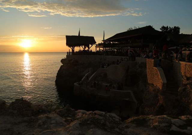 The Famous Rick's Cafe in Negril, Jamaica