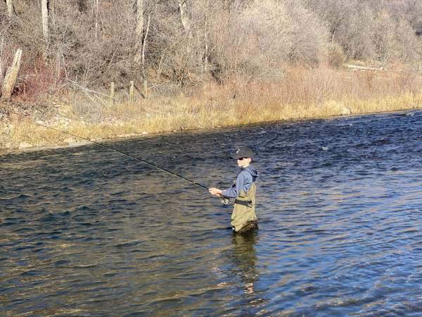 Fly Fishing With Kids in Park City, Utah