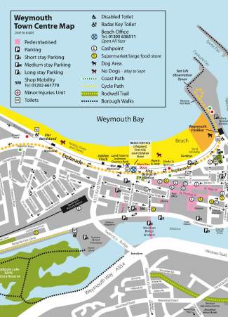 Weymouth Map Street View Visit Weymouth - Visit Dorset