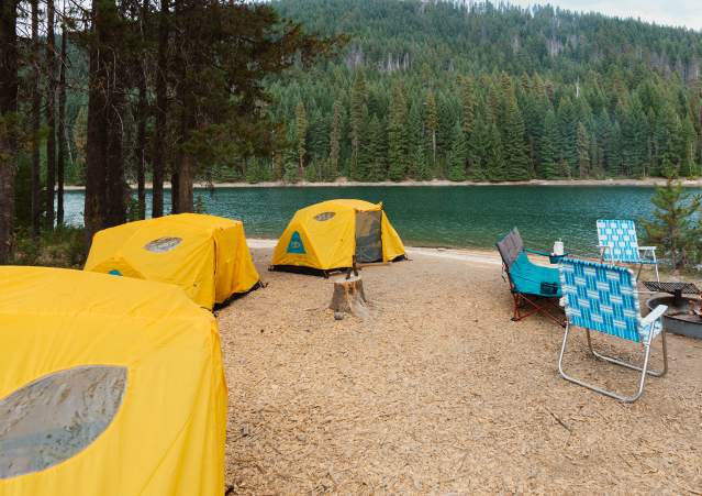 Camping in the Umpqua National Forest