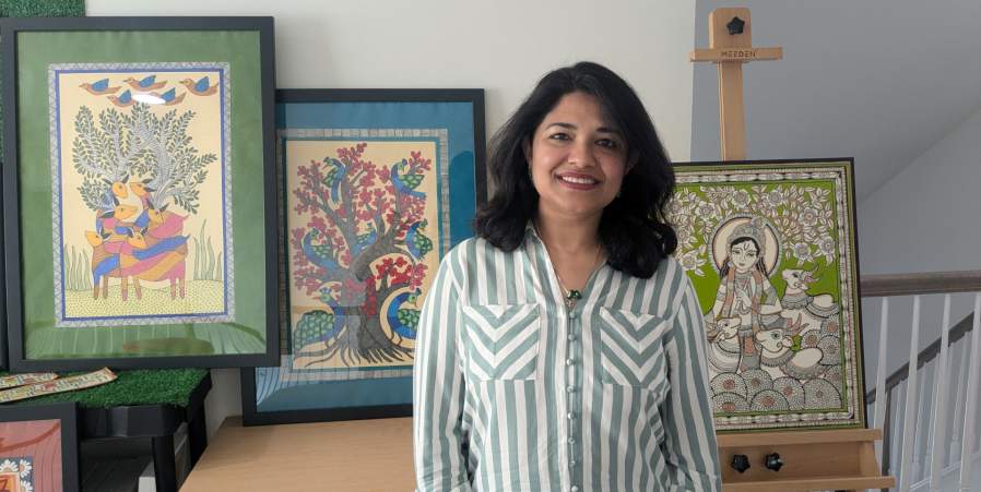 A Celebration of Color, Culture & Nature: Shilpi’s “Divine Nature” Blooms at the Mezzanine Gallery