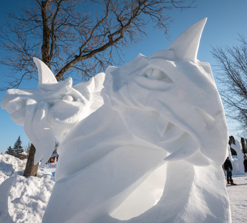Snow Sculpture