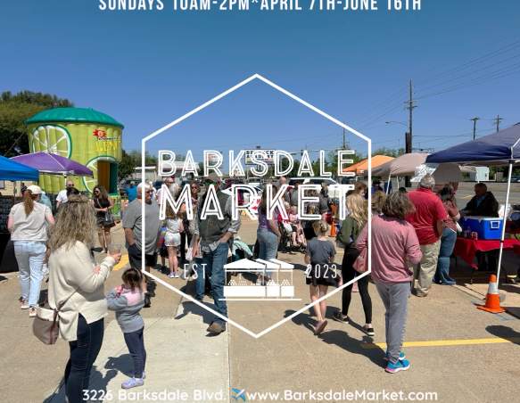 2024 Barksdale Market every Sunday