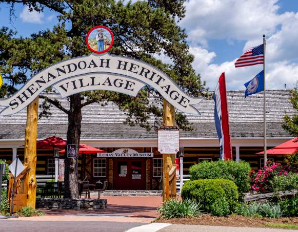 Entrance Of Shenandoah Heritage Village