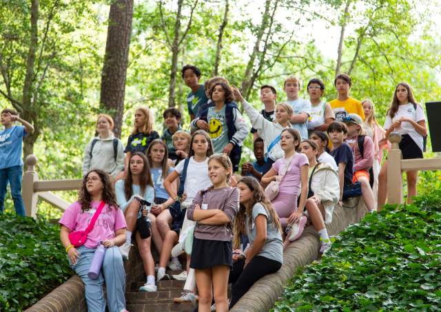 Student Group at Colonial Williamsburg