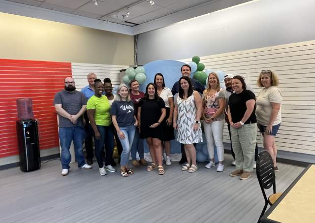 Visit Williamsburg Staff Picture with Chamber