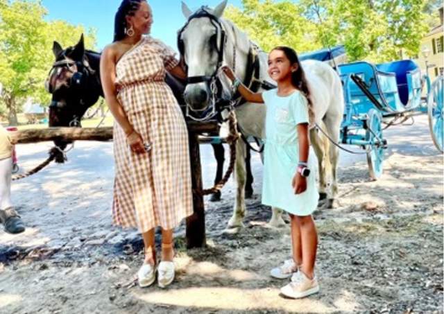 Tamera Mowry horses
