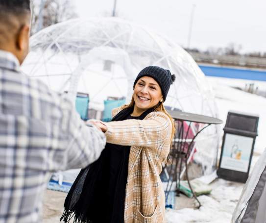 Experience the River Domes