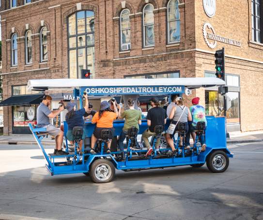 Why I Love Oshkosh: Pedal Trolley