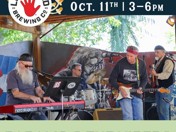 Free Live Music in the Garden with Papamo and the Vipers