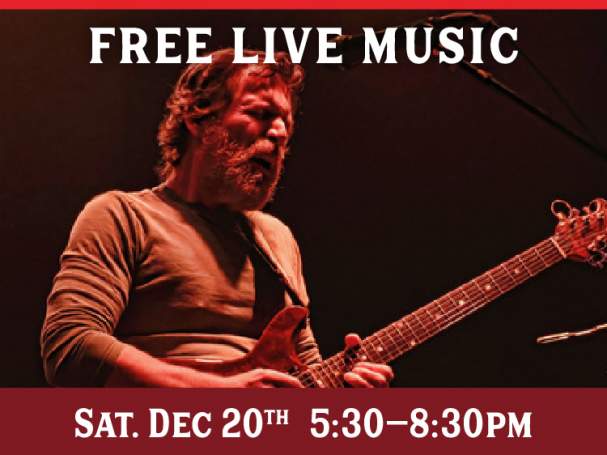 Free Live Music in the Tasting Room with Shawn Cunnane