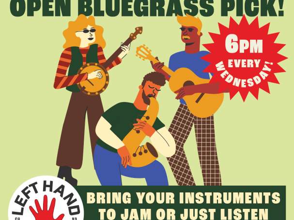 Left Hand Jams: Open Bluegrass Pick
