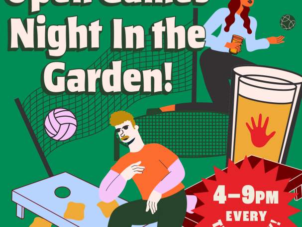Open Games Night in The Garden