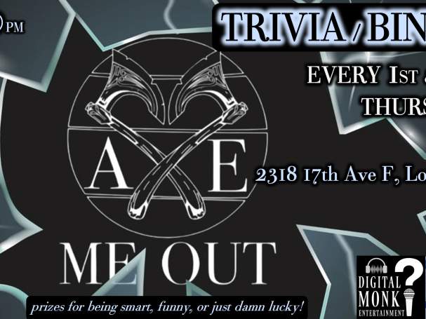 Trivia/Bingo at Axe Me Out